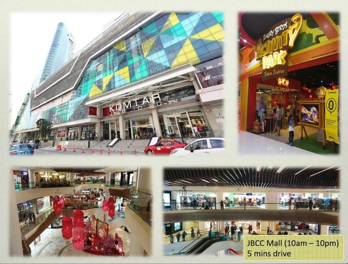 Seaview Condo Near Rf Mall, Food Court & Free Netflix Johor Bahru Eksteriør billede